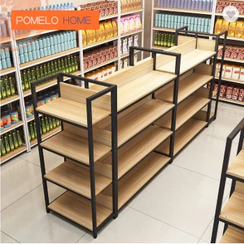 Pomelohome grocery equipment display wire top stock supermarket shelves for fabric (10000008237047)