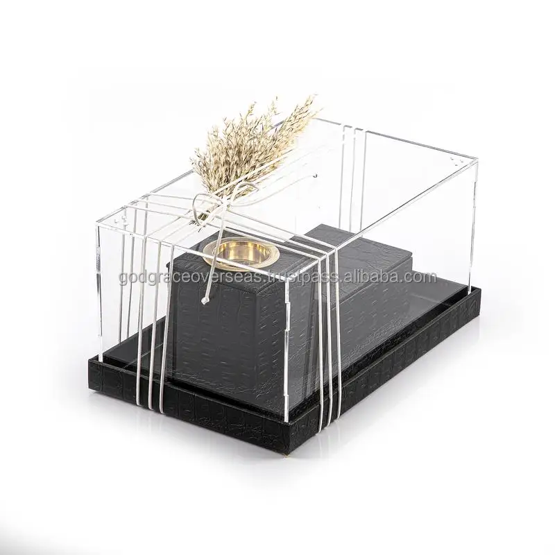 Hot Sale High Quality Leather Incense Burner Custom Incense Stick Holder Incense Burner