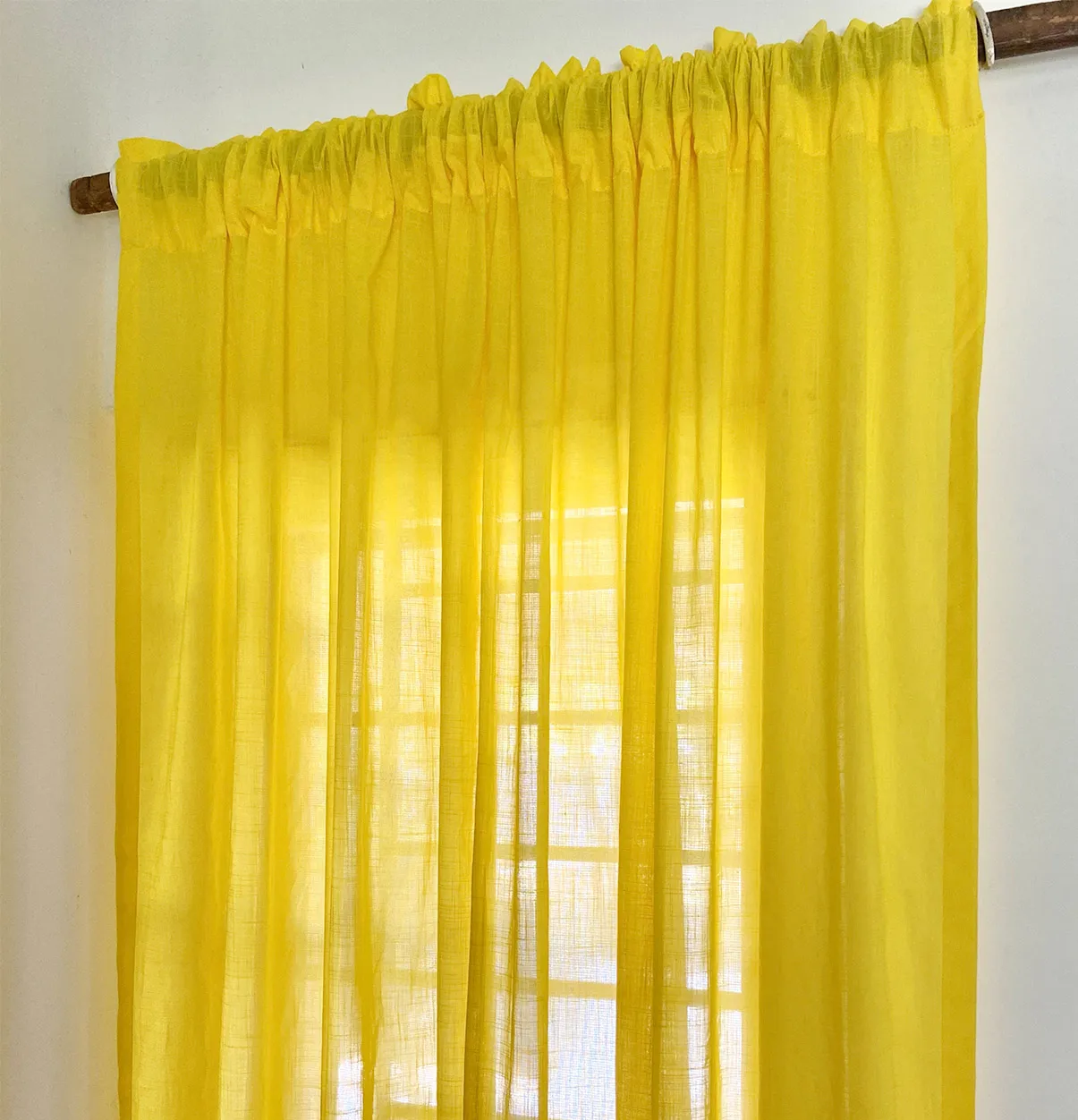 100% cotton Home Decor Luxurious Drape Faux Linen Curtains For Bedroom