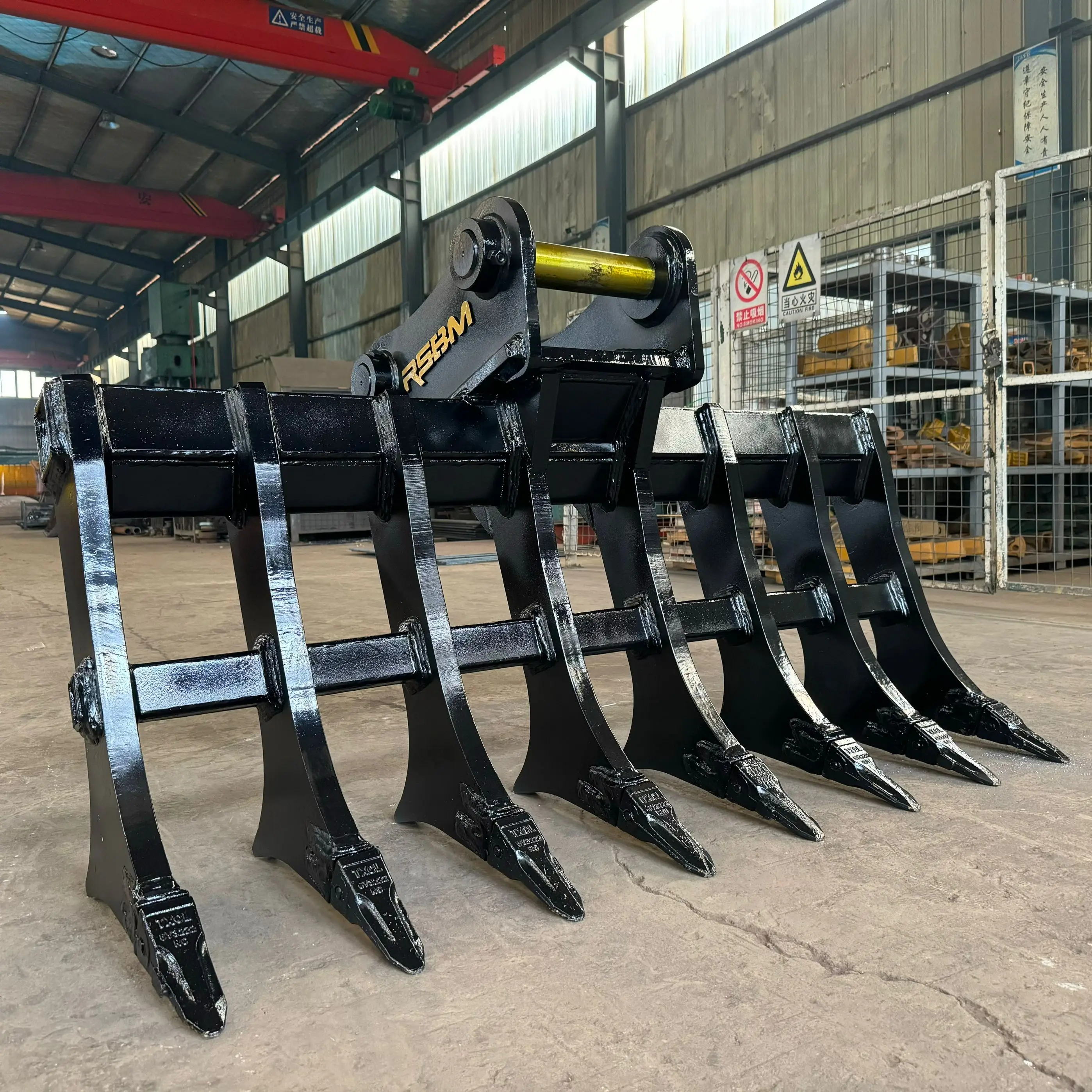 RSBM Excavator Double Way Root Rake for Farm Working