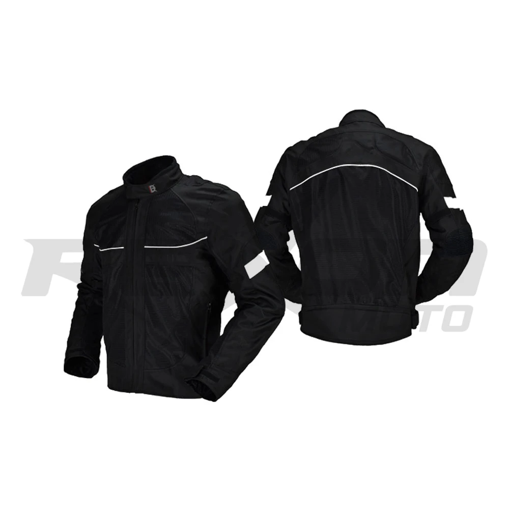 Motorcycle Jackets Summer Mesh Oxford Motocross Jackets Coat With Protective Gear Men Moto GP Motorbike Riding Jackets M-4XL