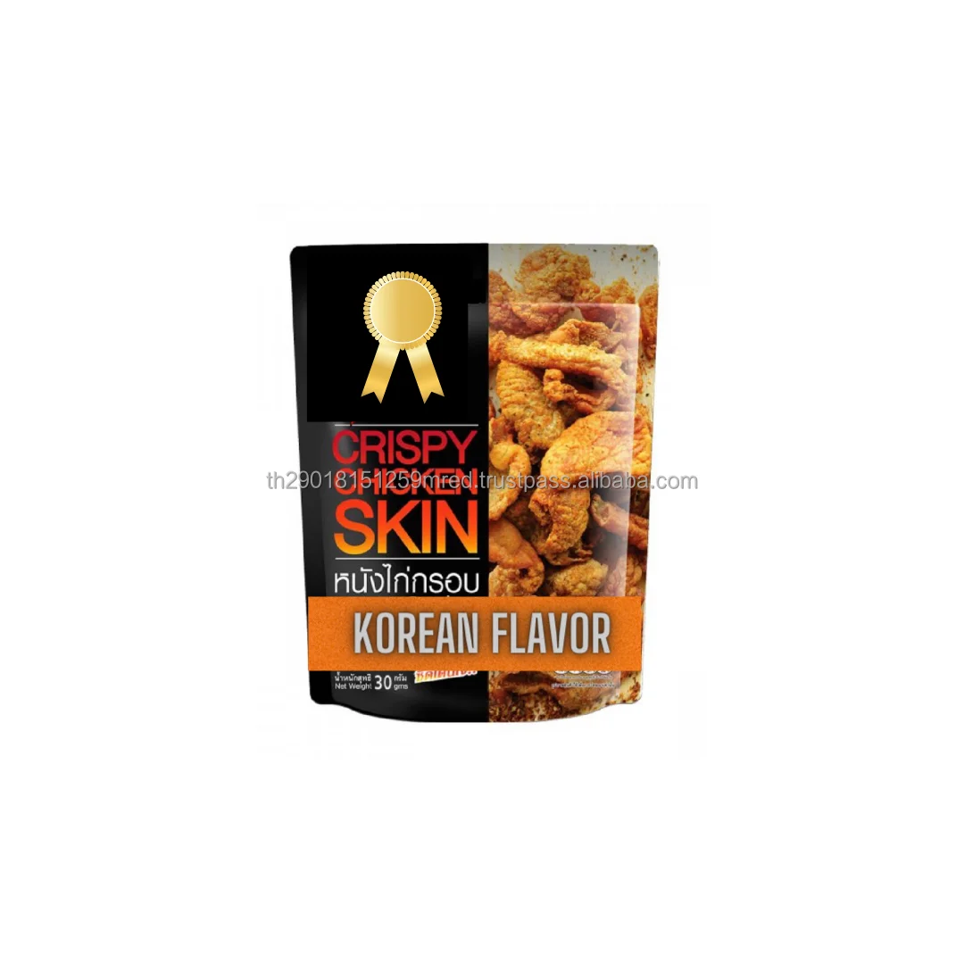 New Flavor Ghost Pepper Flavor Chicken Skin Snack from Thailand  by BEST A EVER Co., Ltd  Captain iLee Brand
