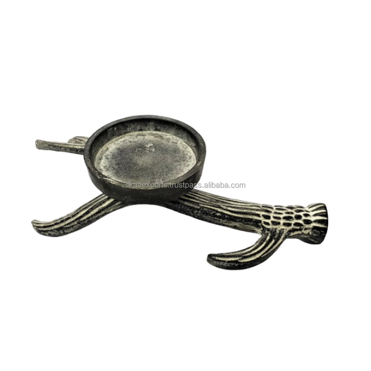 Candle Pillar Holder Antler