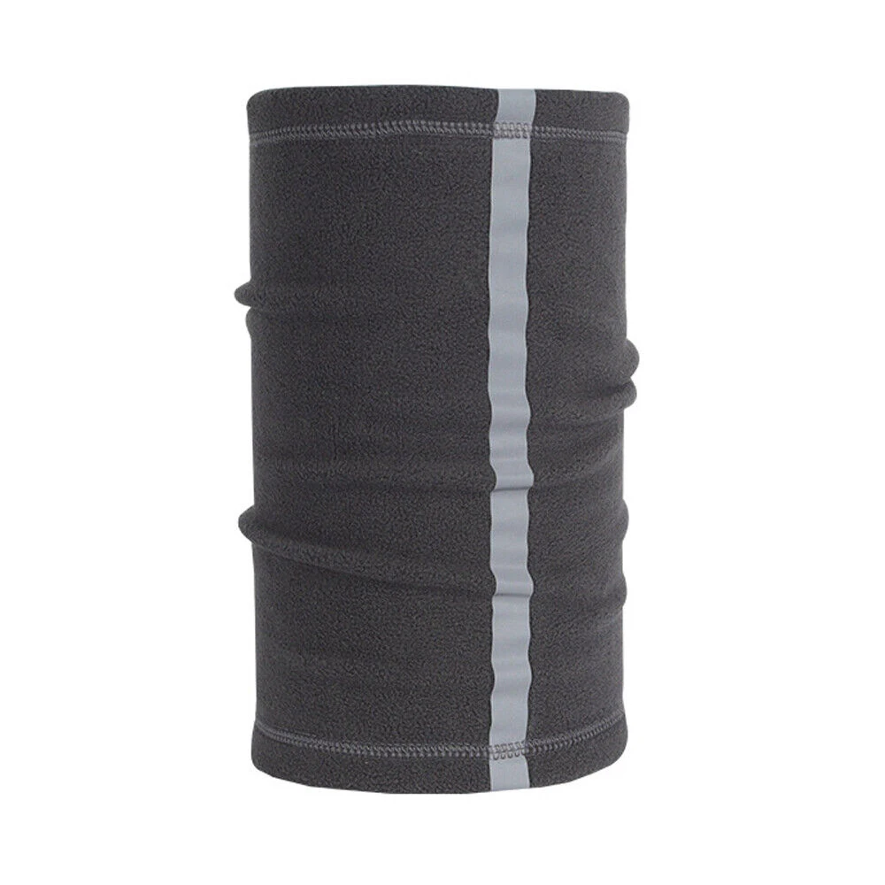 2023 Winter Fleece Outdoor Anti-cold Reflective Pull Rope Neck Tube Scarf Half Face Scarf