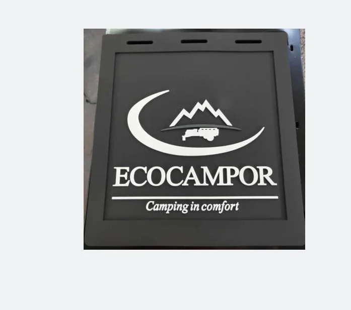 Factory best Price High quality Custom PVC rubber mudflap with printed logo