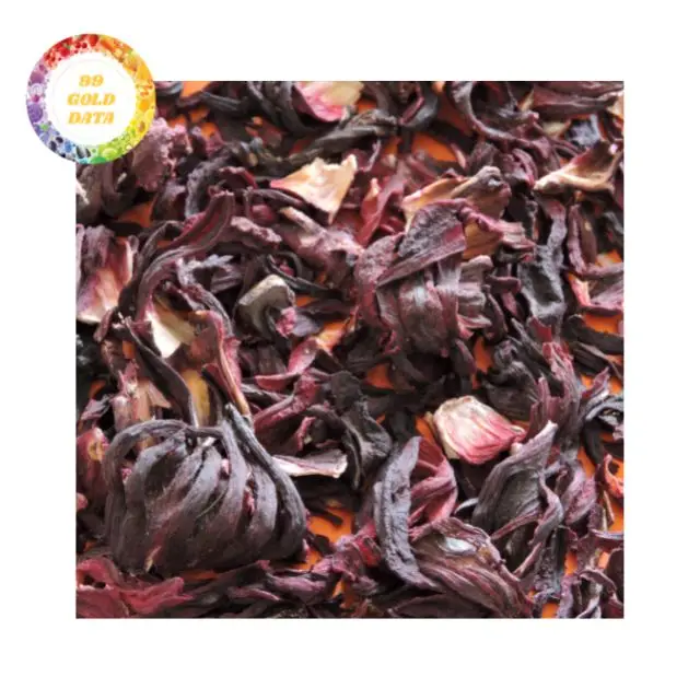 Сушеные цветочные лепестки гибискуса для