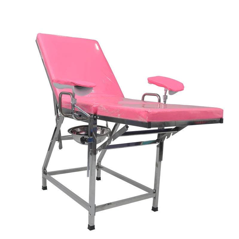 Gynecological examination of beds and delivery tables for obstetrics stainless steel examination beds