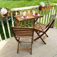 Wholesale European Style High Quality Natural Wood Dining Chairs Sturdy Wooden Living Room and Garden Furniture