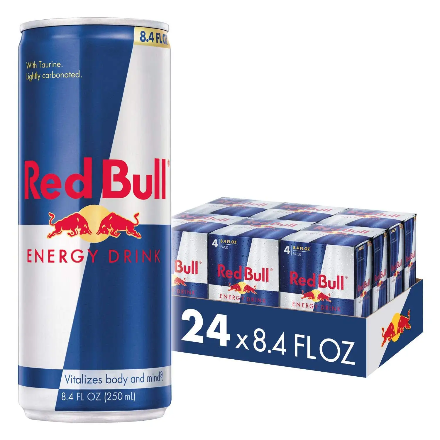 Original Red Bull 250ml Energy Drink Ready for Export Sugar-Free Contains Caffeine and Ginseng Packaged in Bottle or Bulk