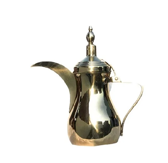Attractive Design Arabic Coffee Dallah Good Quality Handmade Hammered Teapot Hotel Ware Classic Stylish Fancy Coffeepot