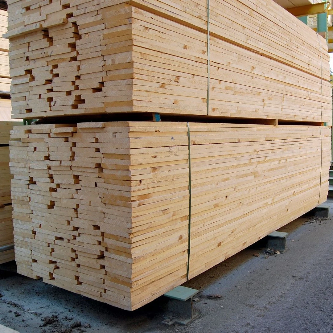 Sawn Wood Timber / Spruce Sawn Timber at wholesale Price
