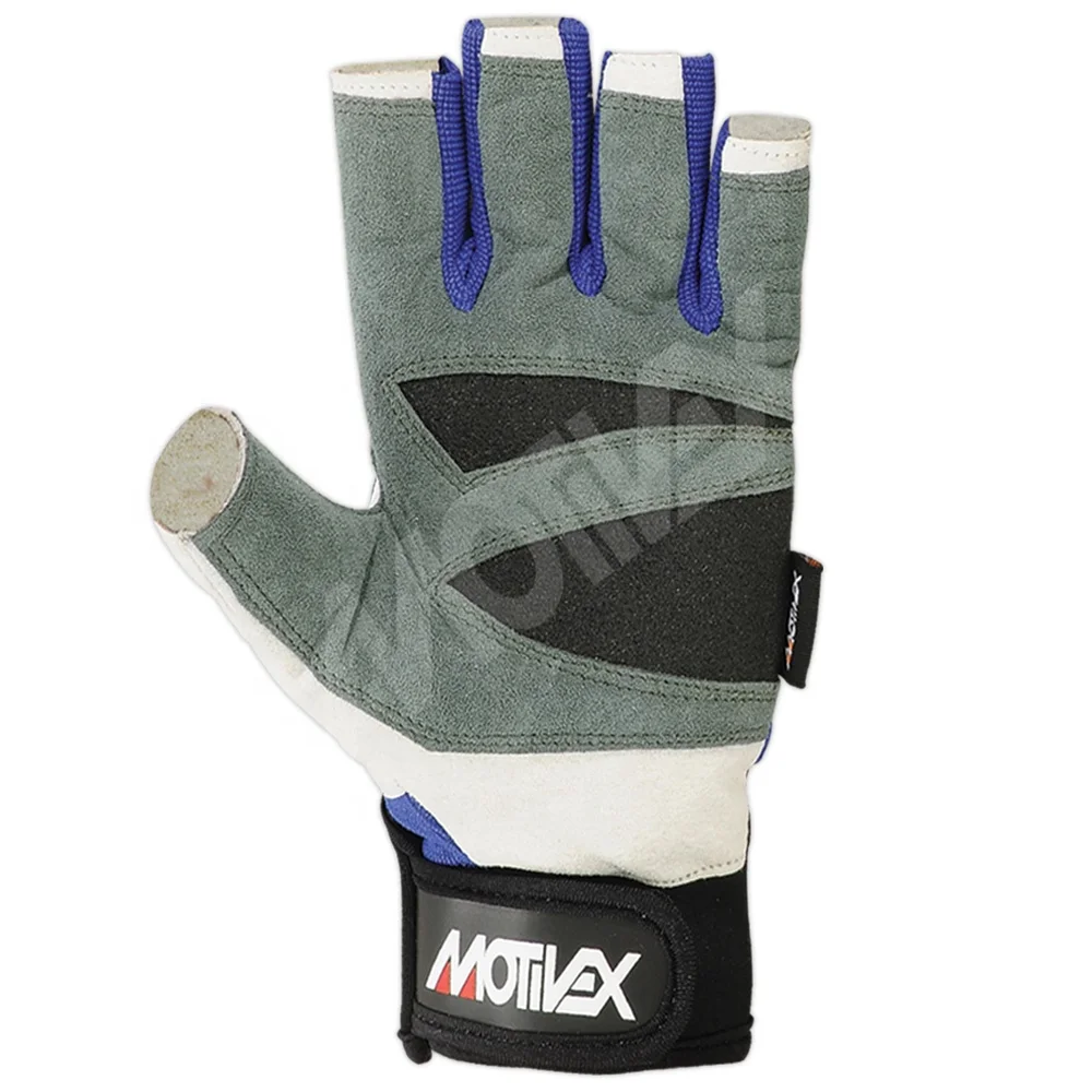 Sailing Gloves Reinforced Palm Fingers Yachting Kayaking Fishing Shooting Gloves Watersport Rock Climbing Boat Sail Race Glove