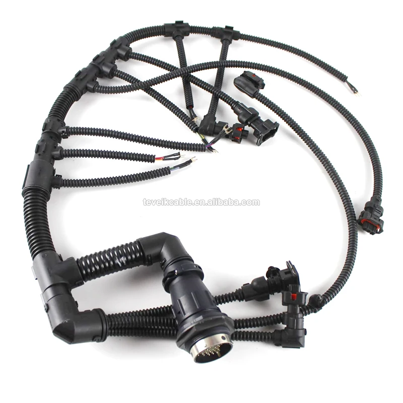 custom automotive wire harness Excavator 14531705 14644021 Engine wiring harness for Volvo EC290B EC240B EC290BLC wiring harness