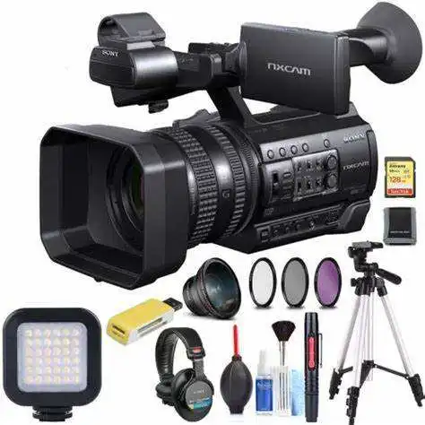 Полный набор подлинный HXR-NX100 1080p Full HD NXCAM видеокамера (HXRNX1003d4) + пучки