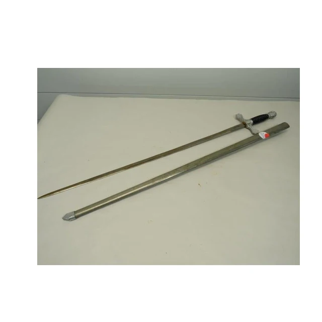 Fraternal Ceremonial Sword With Sheath MASONIC KNIGHT TEMPLAR SWORD BY WILKINSON SWORD WITH 28INS ENGRAVED STEEL