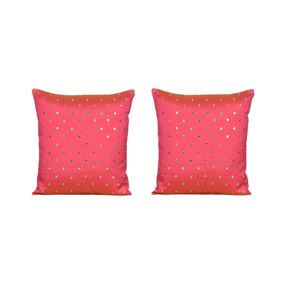 Buy Pillow Cases for Home Luxury Solid Color Living Room Decorative Polyester Cushions Handmade Cushion Cover At Best Price