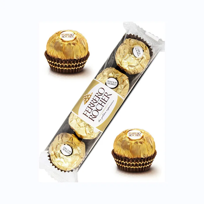 Ferrero Rocher мелкий лещинный орех молочный шоколад 42 количества сладких шариков идеальный подарок ко Дню Святого Валентина дополнительный конфетный бисквит