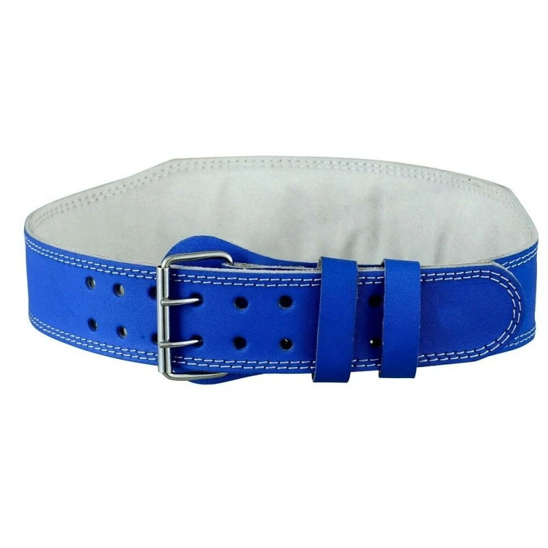 Custom Bodybuilding Power 4mm Protective Adjustable Leather Exercise Weight Lifting Belt Support Weightlifting Belt