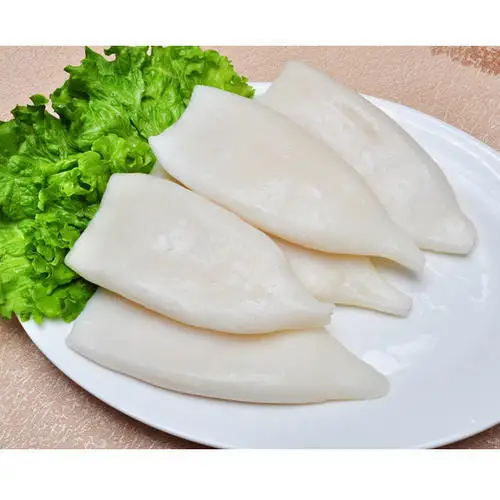 Замороженный цельный кальмар лучшего качества, очищенный для оптовой продажи на экспорт