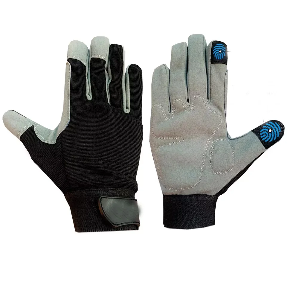 Ladies Nylon Work Gloves for Builders Mechanics Farmers and Gardeners-Work Safety Protection Gloves