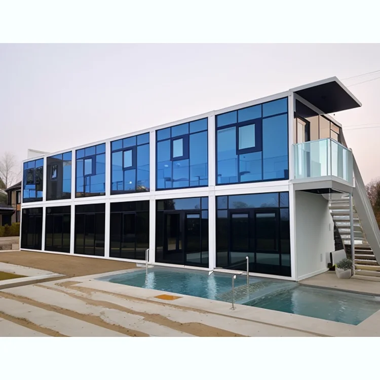 HIG New Shipping Luxury Home Prefabricated Container Prefab House Kit Prefab Hotel