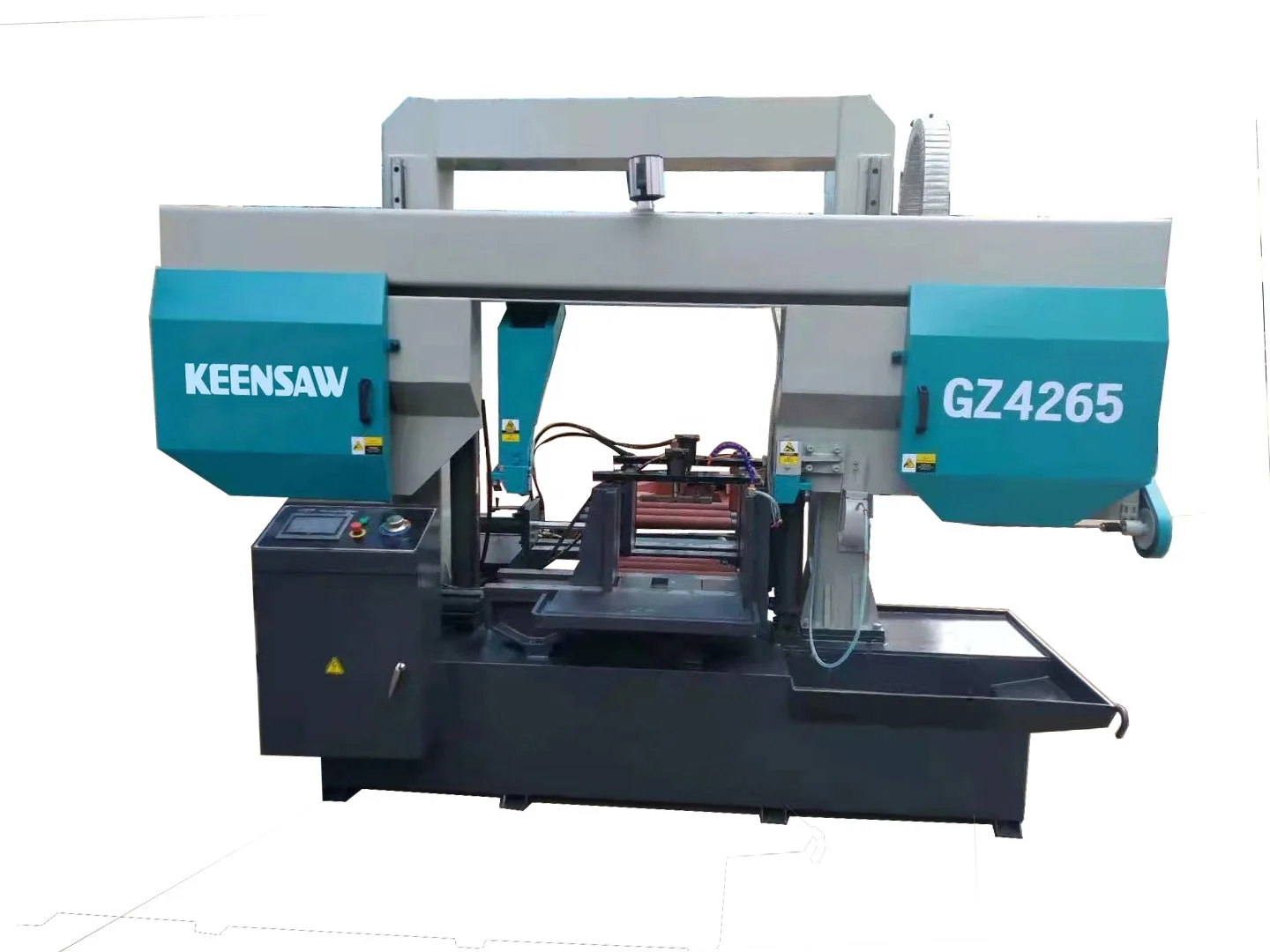 Бренд Keensaw, Высокоэффективная Полностью Автоматическая ленточная пила, машина для резки металла, продажа с завода