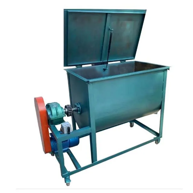 industrial mixer dry milk powder blender food double mix detergent plastic horizontal ribbon mixers machine