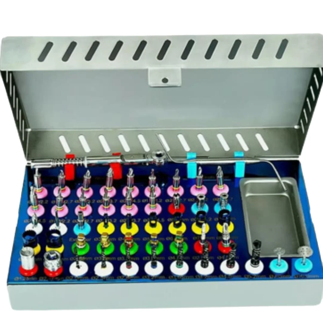 50 pcs Universal Dental Implant Kit Bone Expander Compression Conical Drills