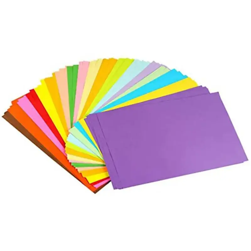 High Quality  Color Paper 110g/120g/145g/180g/220g/280g/330g color card board bristol paper for packing