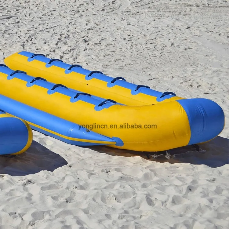 Sea Inflatable Toy Flyfish Tarpaulin Tubes Floating Inflatable water games banana boat