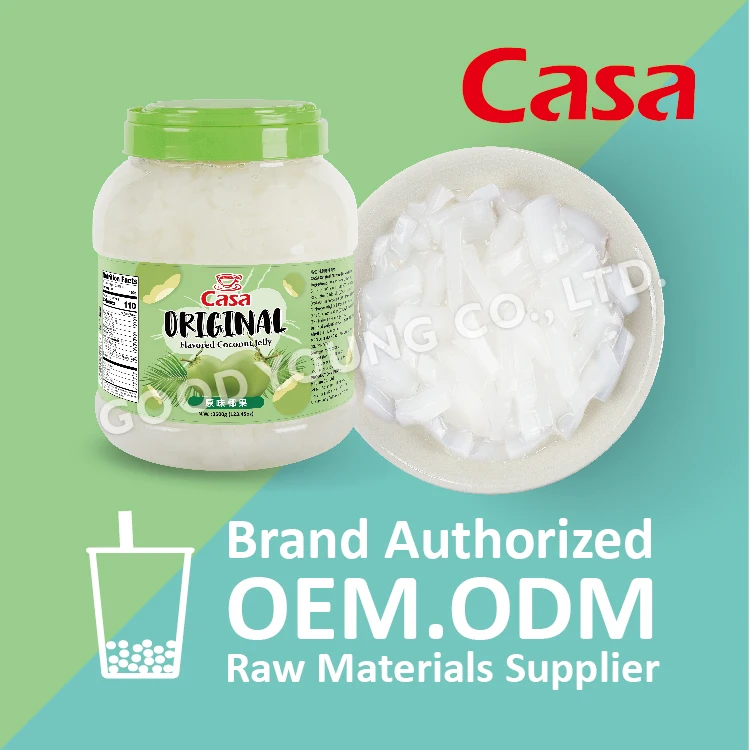 CASA Viet Nam Nata De Coco Fruit Coconut Jelly With Good Young Tea Ingredients