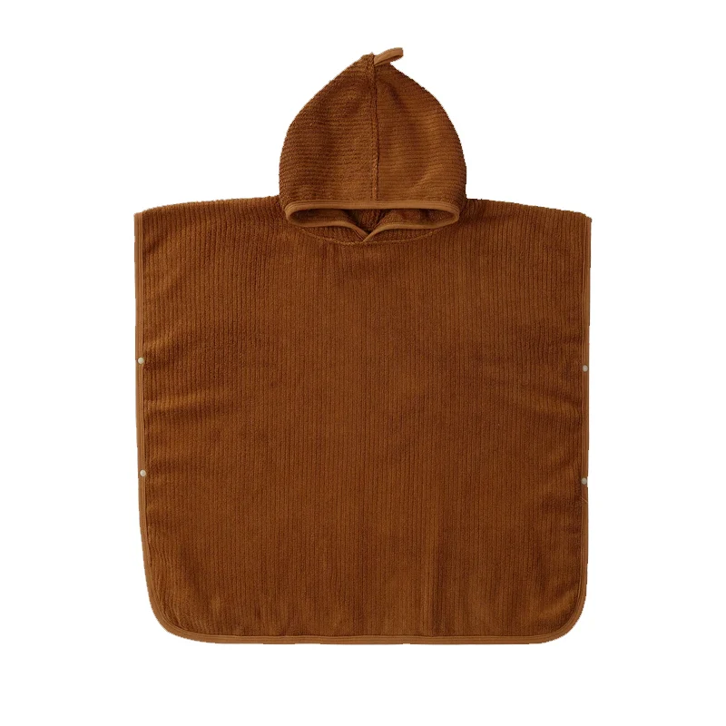 70% Bamboo 30% Cotton Towel Poncho Children Beach Poncho Kids Hooded Beach Poncho Towel