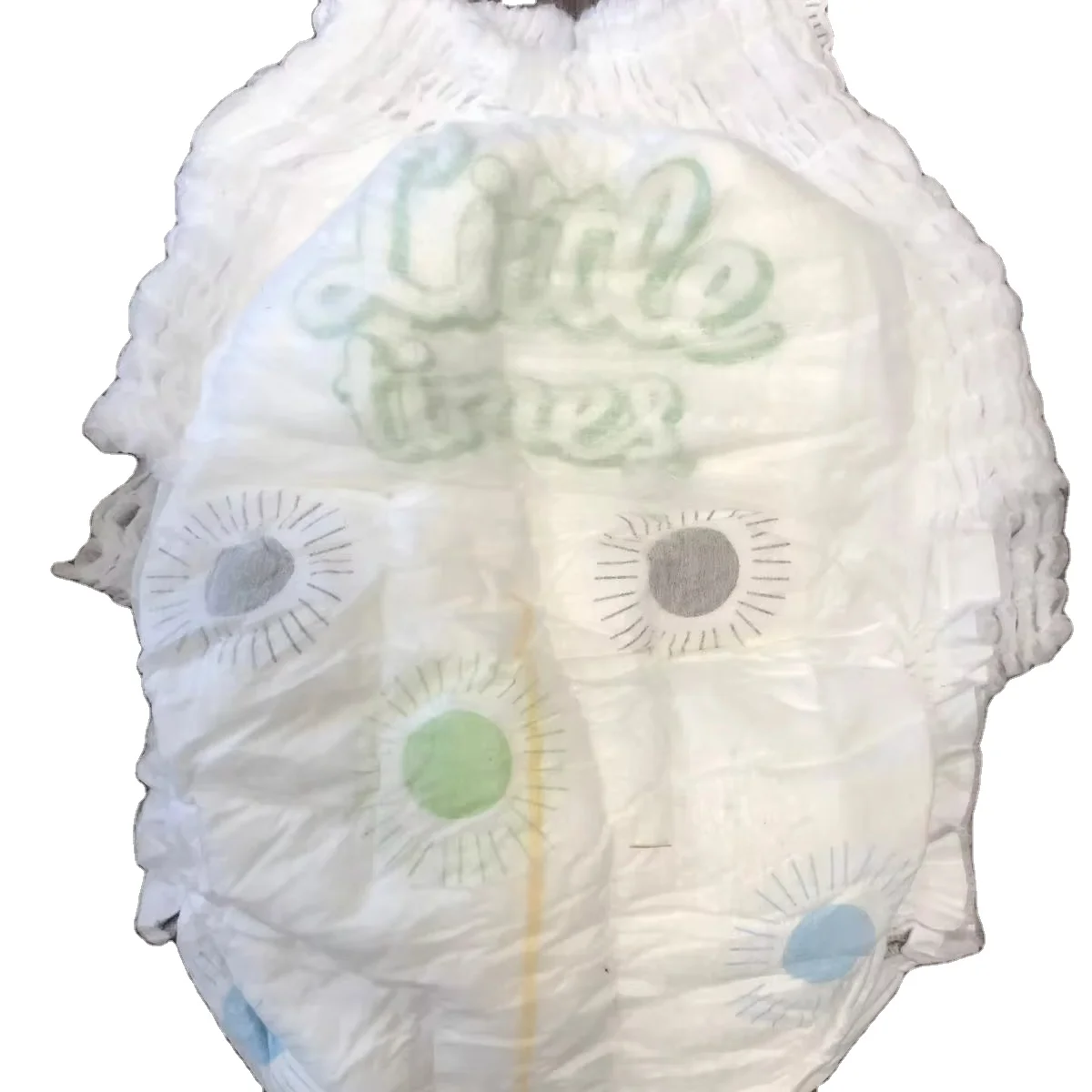 RU baby pants in compressed bales