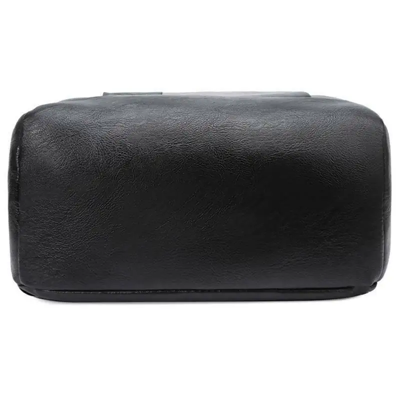 Slim And Expandable Laptop Backpack 16 Inch With USB Connector Business Bag Unisex Black Backpack Men