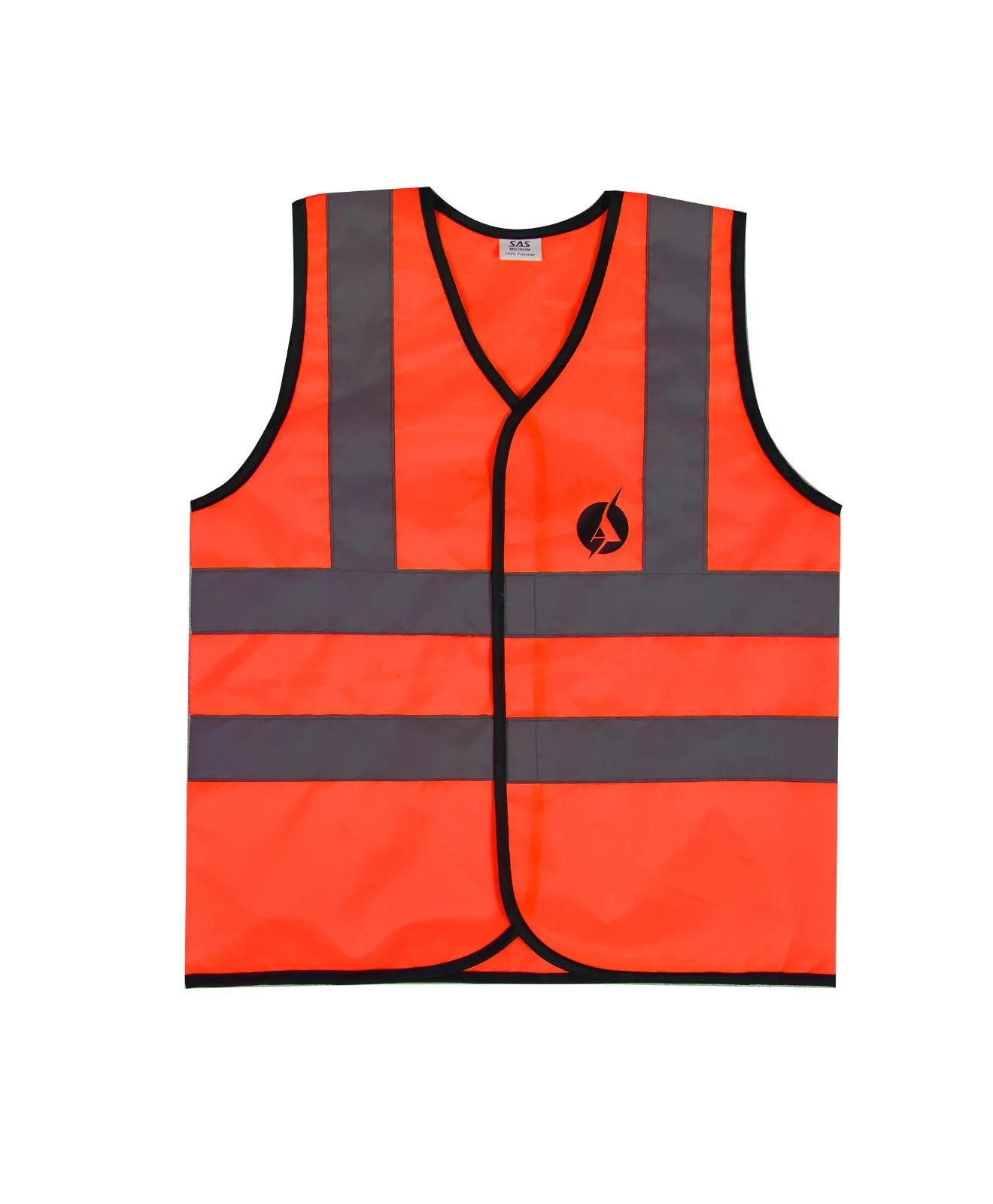 High Visibility Security Clothing Reflective Safety Vest for adults  Made of light weight Taffeta Fabric