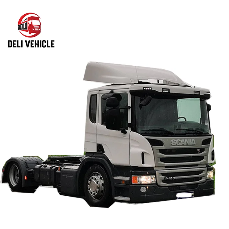 Second hand Truck 6x2 truck for SCANIA P410 Used Trailer Truck