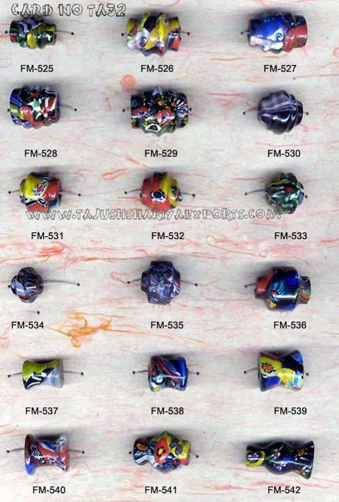 Direct Manufacturer Best Quality One Glass Beads for Jewelry Making High Quality Crystal Millefiori Glass Beads at Good Price