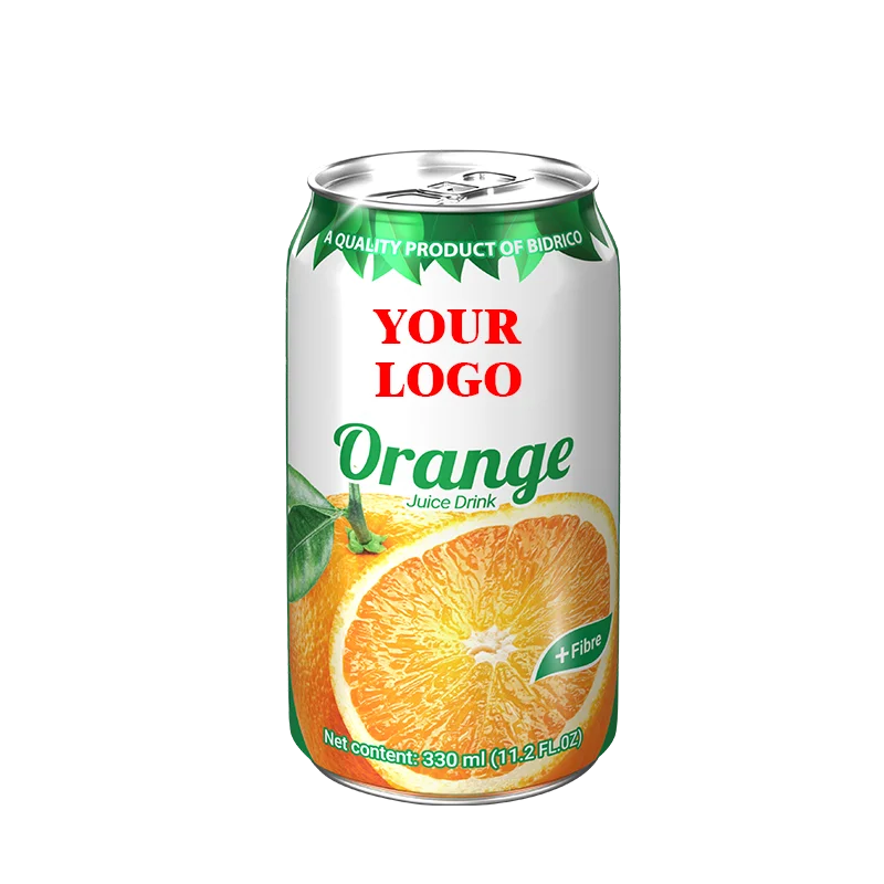 New Quality Orange Juice Drink A*nuta Brand Iso Halal Haccp Fruit Juice 330ml Beverage Packed In Can Vietnam Manufacturer
