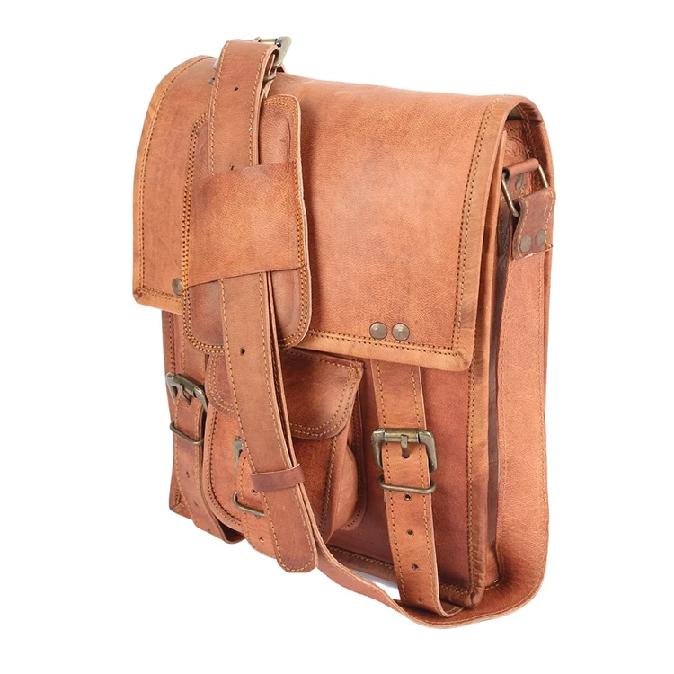 2022 Latest Stylished Vegan Leather Crossbody Bag Genuine Leather Stylish Trendy Sling Crossbody Laptop Leather Bag For Sale