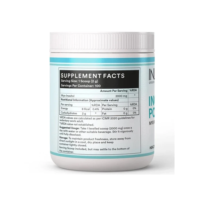 Natural Myo-Inositol for Maximum Well-Being and Health - Optimal Cellular Support Enhance Mood and Well-being