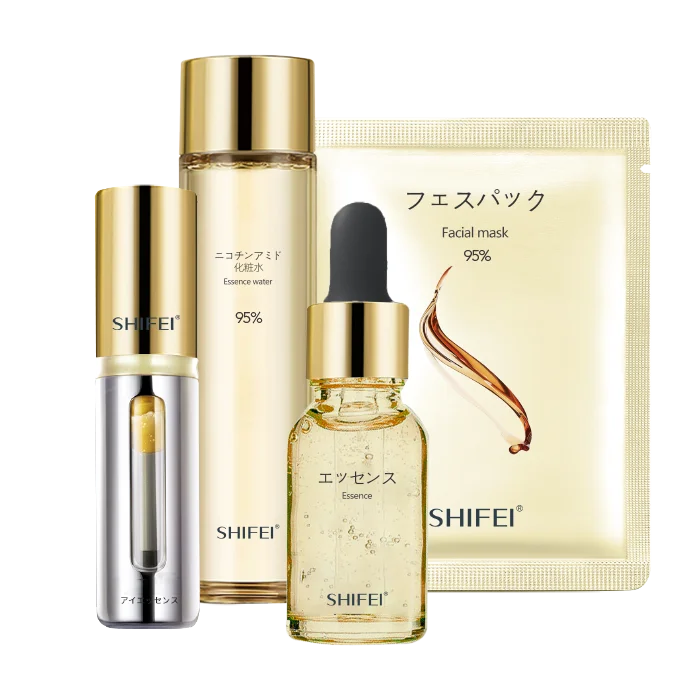 SHIFEI FACTORY Custom Private Label SkinCare Set STEM CELLS Facial Skin Care Set for black women