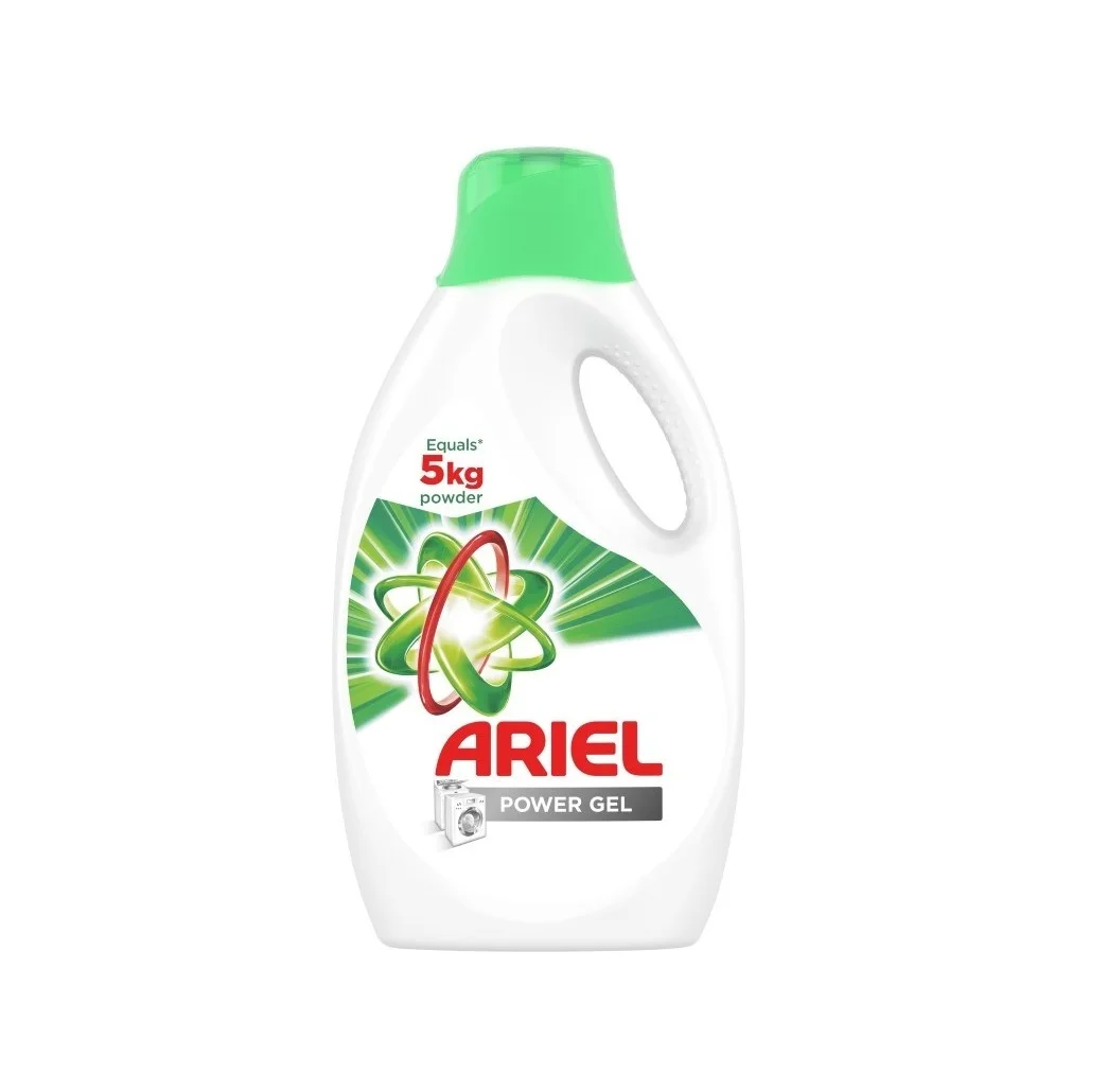 Ariel Imported Power Gel Detergent Washing Liquid, Equal 4 kg Powder pack 1.8L
