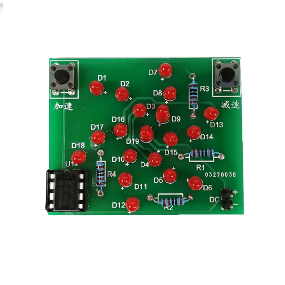 DIY electronics soldering windmill adjustable speed kit training soldering kit