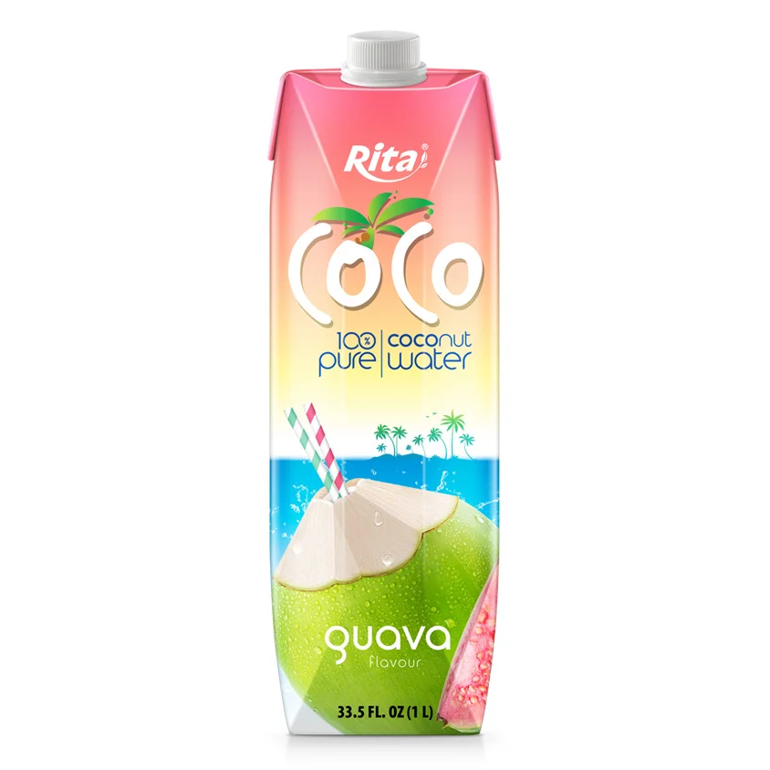 Best Quality 1L Paper Box Coconut Water With Mango From Vietnam Supplier Good Choice Top Selling OEM ODM Service