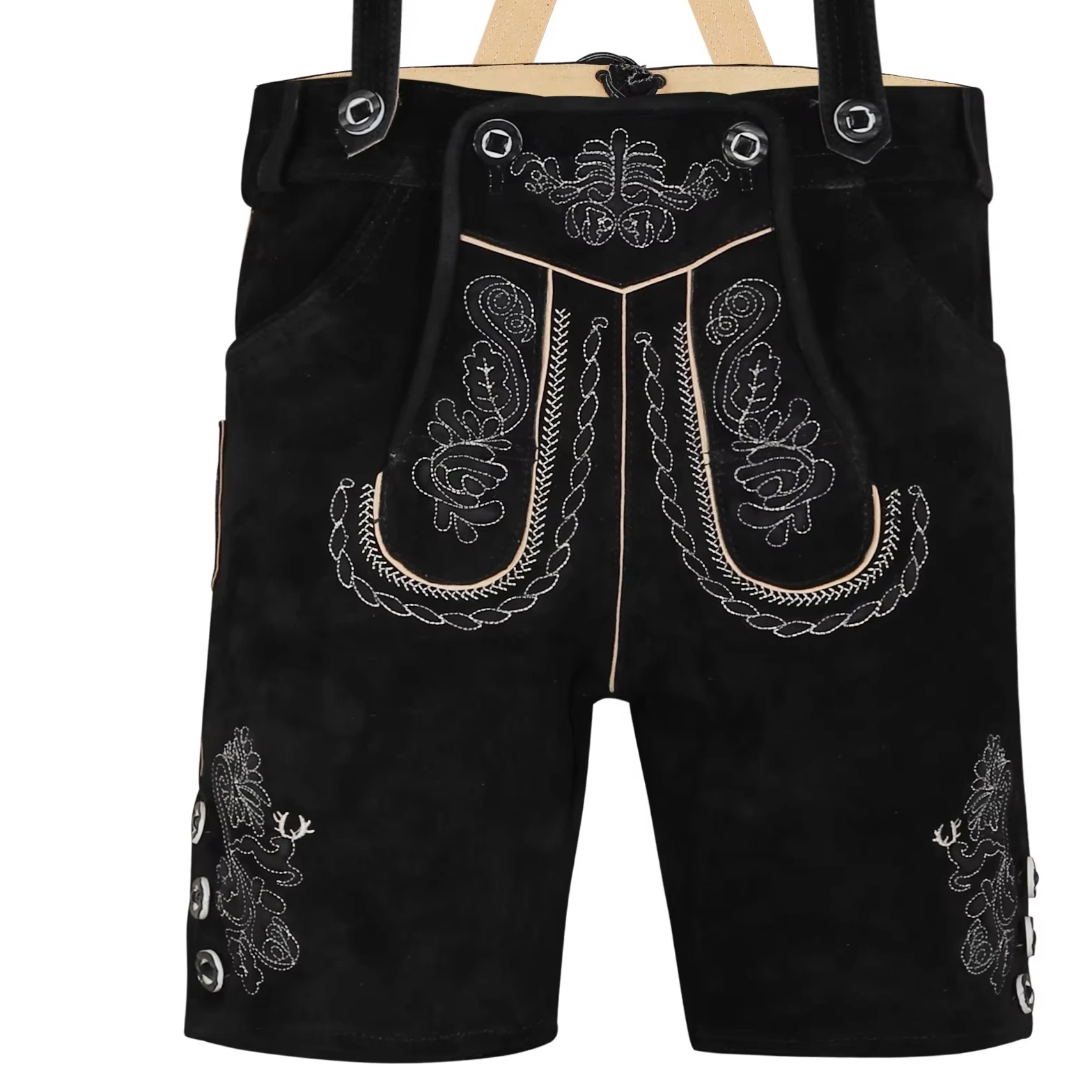 Bavarian Lederhosen - Oktoberfest German Шорты-трахтен мужская одежда OEM сервис на заказ логотип 2025