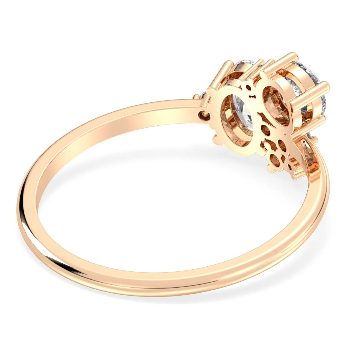 REYES Wholesale Price Moissanite Engagement Eternity Rings for Women in 10K 14K 18K Gold Wedding Fine Jewelry for Women