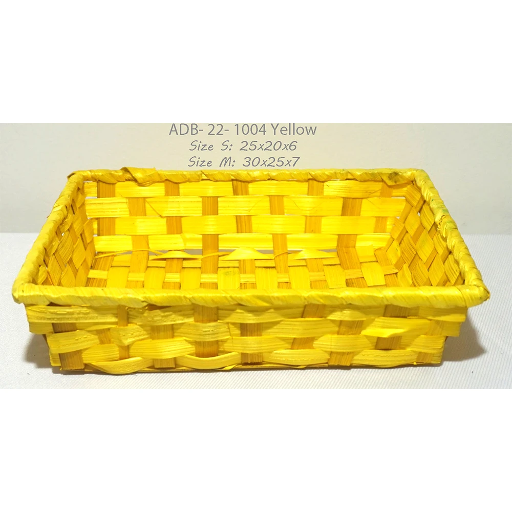 100% handmade decorative gift basket bamboo for easter and Christmas made in Vietnam