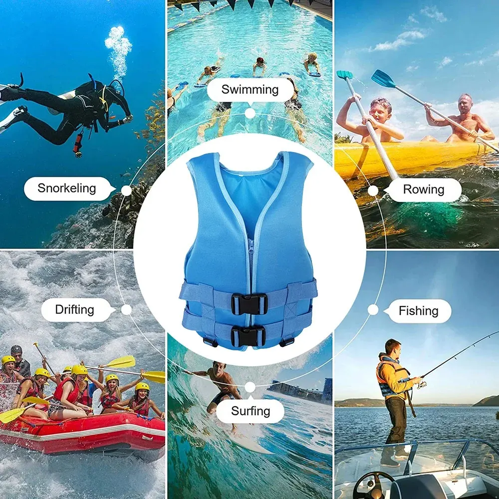 Eco-Friendly Neoprene Fishing Vest with High Buoyancy