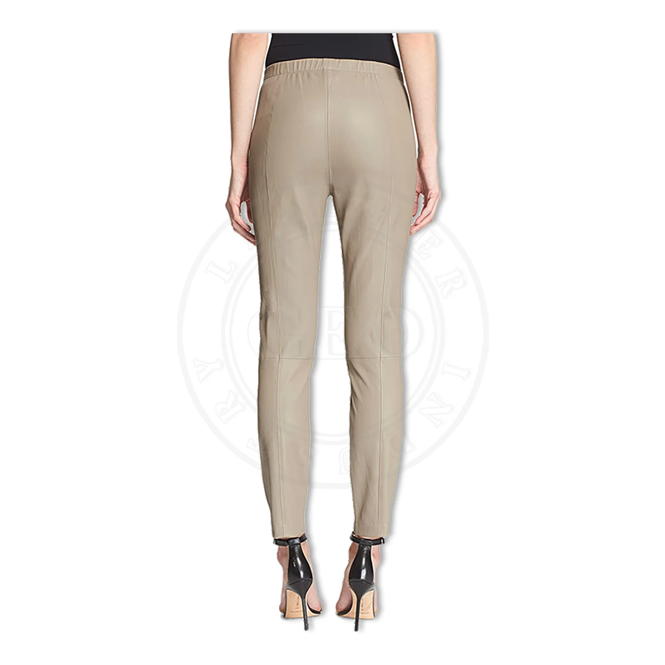 High Quality Women Leather Dress Pants