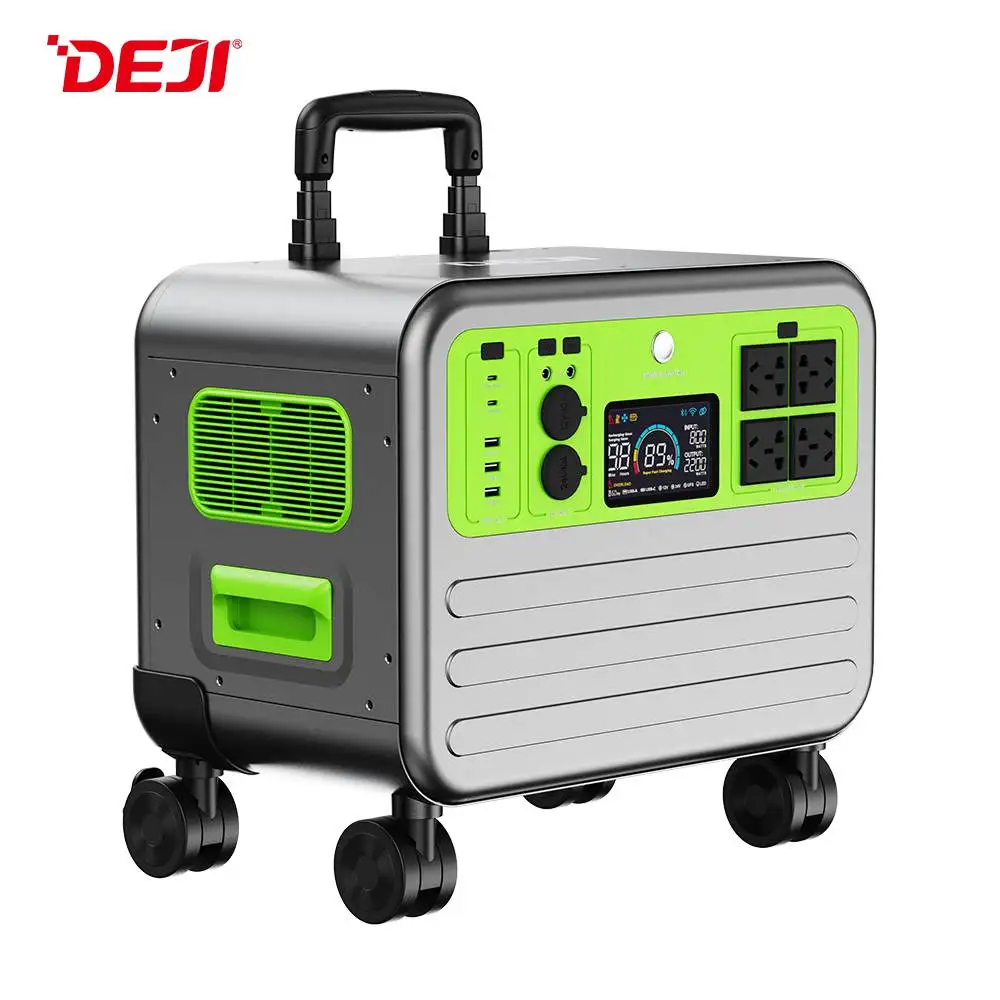 300W 700W 1200W 2200W Outdoor Camping Power Generator AC Source Power Supply Bank Solar Portable Power Station